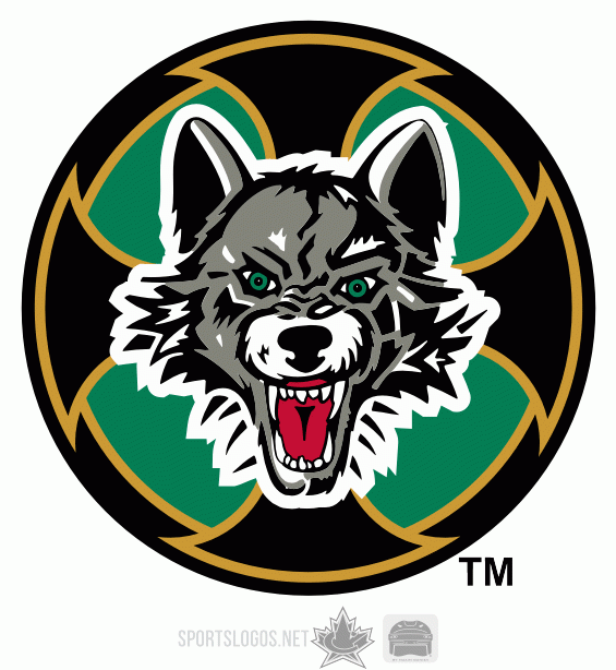 Chicago Wolves 2009 10 Secondary Logo iron on heat transfer